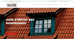 Desktop Screenshot of mafes.cz